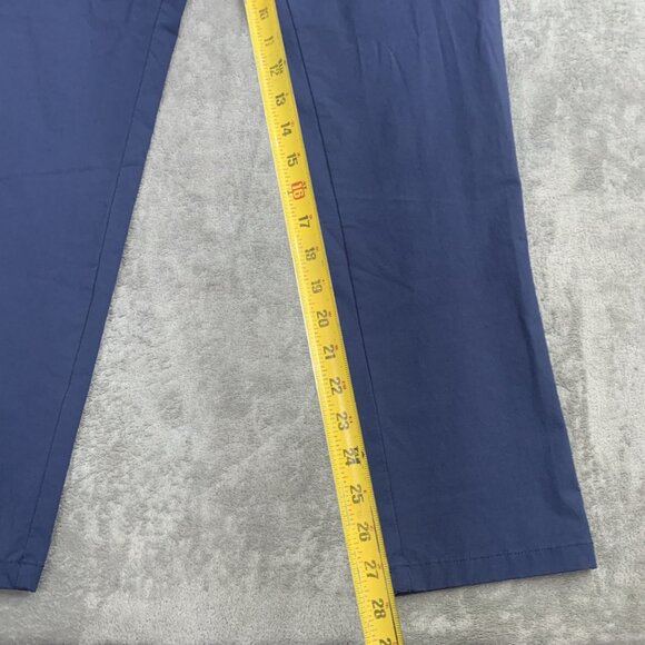 Vineyard Vines Pants Mens 32x28” Blue Chinos On The Go Performance Stretch Golf - Picture 5 of 15